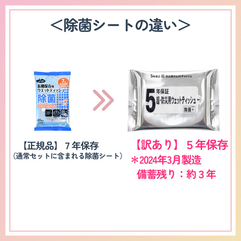 \ 残り1点 /⚠️訳あり【ikkakeサニタリーセット】災害時の生理を乗り切る女性の防災セット