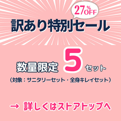 【ikkakeサニタリーセット】災害時の生理を乗り切る女性の防災セット