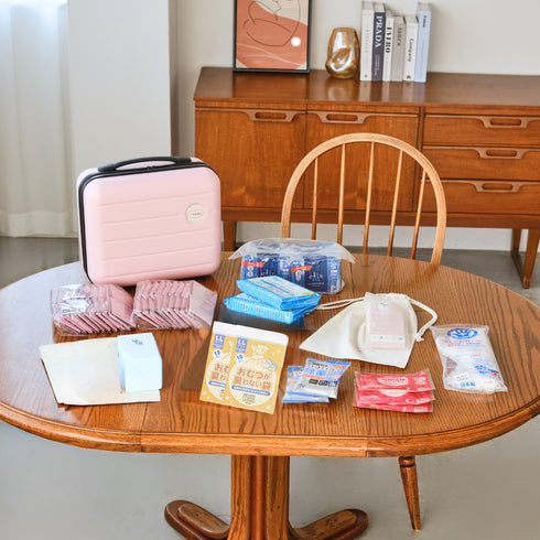 【ikkakeサニタリーセット】災害時の生理を乗り切る女性の防災セット