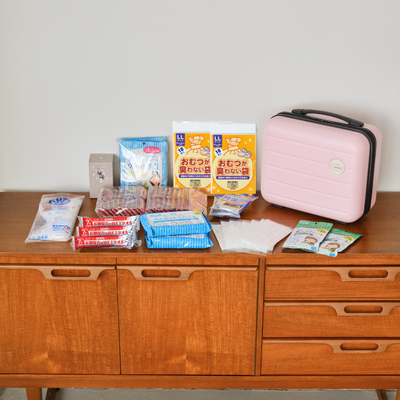 【ikkake全身キレイセット】水が使えない非常時に。 “全身まるっと清潔”＋“トイレの不安”にも備える安心セット